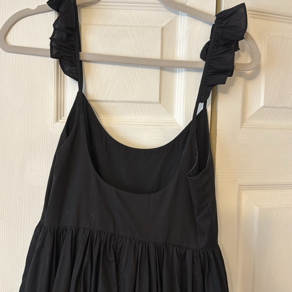Selkie Caviar Penny Lane Black Maxi Sundress Sleeveless Scoop Neck NWOT - Picture 11 of 13